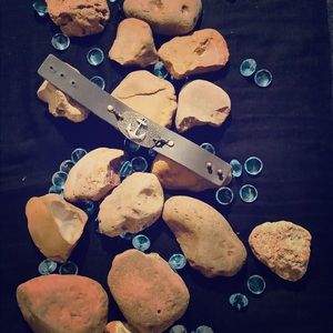 Leather wrap bracelet